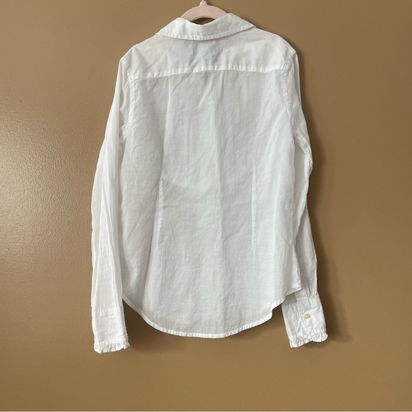 Ralph Lauren Kids White Long Sleeve Button-Up Shirt size 10 - Picture 8 of 8
